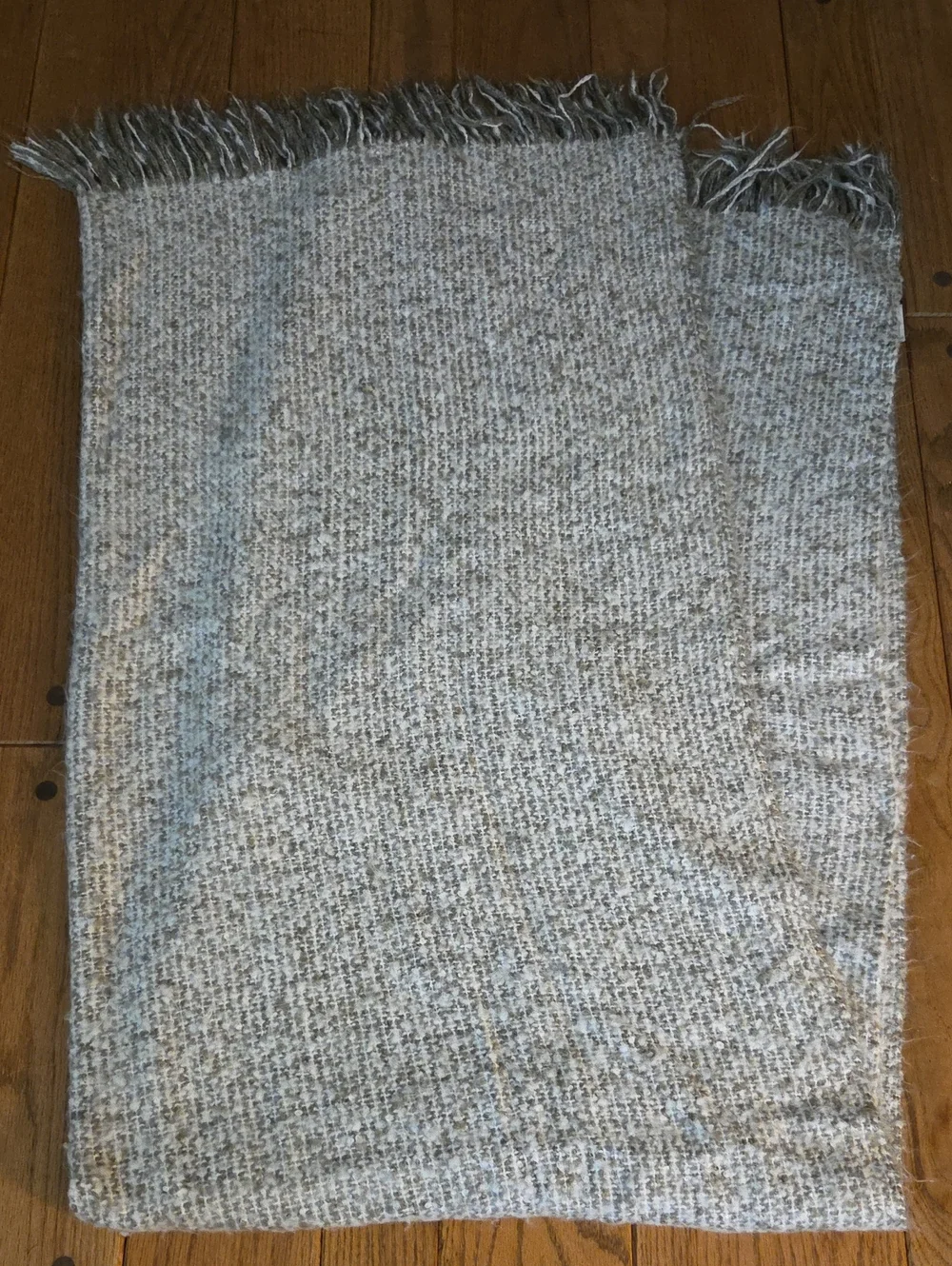Crate&Barrel Weldon Throw Blanket